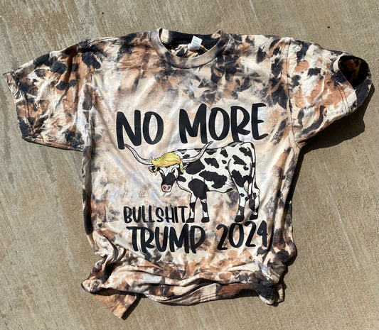 No More Bullshit-Trump (GRAPHIC TEE) MB016