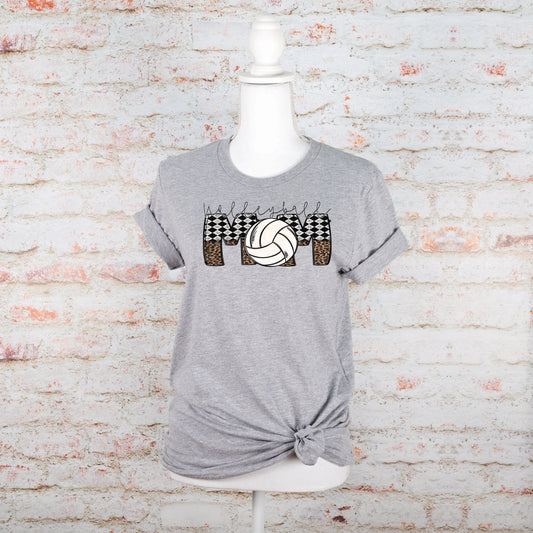 Volleyball Mom Graphic Tee 363SUP