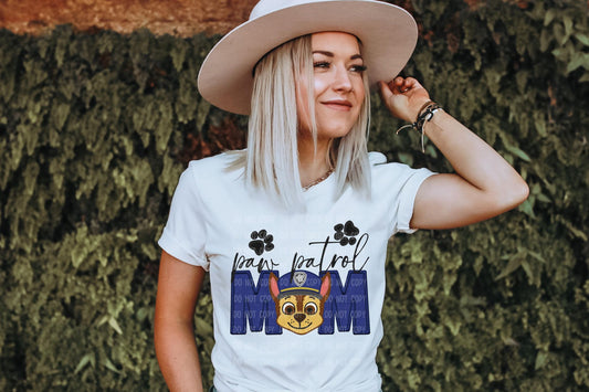 PAW PATROL MOM-CHASE (GRAPHIC TEE) 512