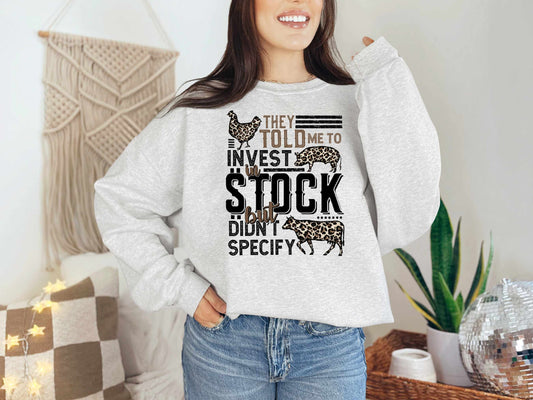 INVEST IN STOCK (GRAPHIC TEE) 9108