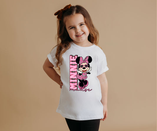 GIRL MOUSE-YOUTH (GRAPHIC TEE) K002
